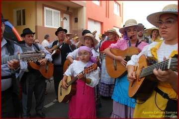 Romería popular y actos para los más pequeños en Lomo Cementerio/Agustín Cabrera y TA.